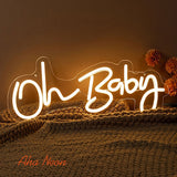 Oh Baby Neon Sign - Aha Neon®