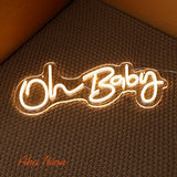 Oh Baby Neon Sign - Aha Neon®