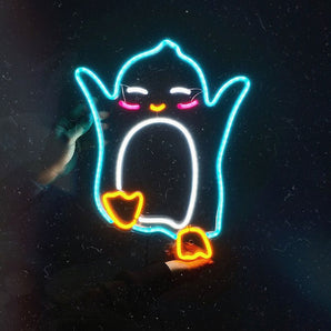 Penguin LED Neon Sign - Aha Neon®