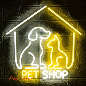 Pet Shop Neon Sign - Aha Neon®