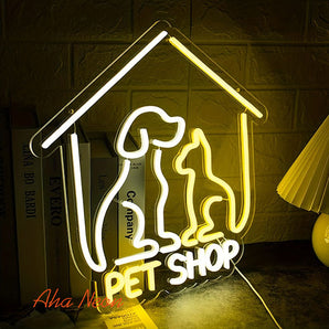 Pet Shop Neon Sign - Aha Neon®