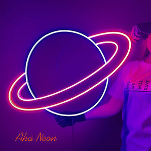 Planet Neon Sign - Aha Neon®