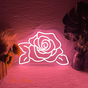 Rose Neon Sign - Aha Neon®