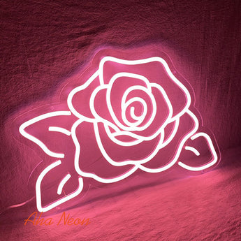 Rose Neon Sign - Aha Neon®