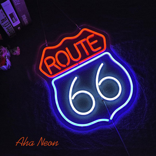 Load image into Gallery viewer, Route 66 Neon Sign - 2
