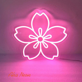 Sakura LED Neon Wall Art - Aha Neon®