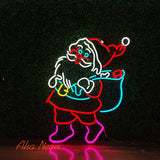 Santa Claus Neon Sign - Aha Neon®