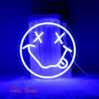 Smiley Face Neon Ligjht Sign - Aha Neon®