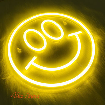 Smile Neon Sign - Aha Neon®