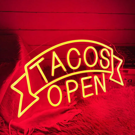 Tacos LED Neon Open Neon -2
