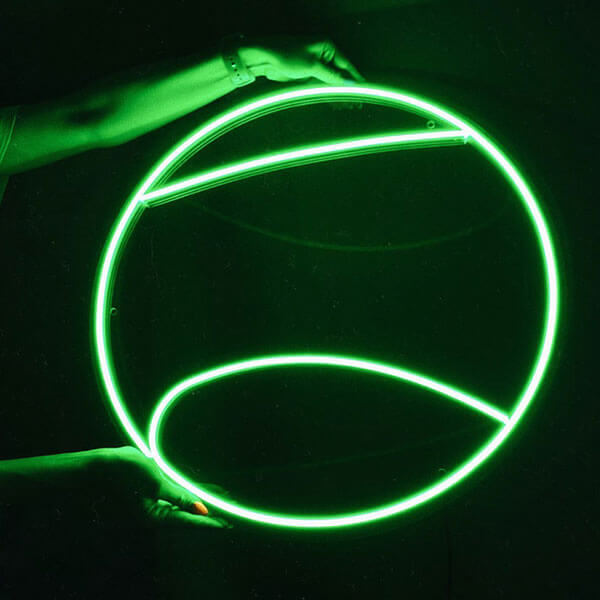Load image into Gallery viewer, Tennis ball LED Neon Sign - Green
