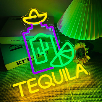 Tequila Neon Bar Sign - Aha Neon®