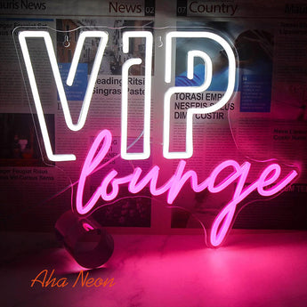 VIP Lounge Neon Light - Aha Neon®