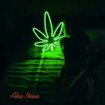 Weed Neon Sign - Aha Neon®