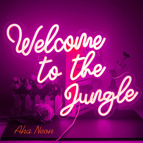 Load image into Gallery viewer, Welcome to the Jungle Neon Sign - 1
