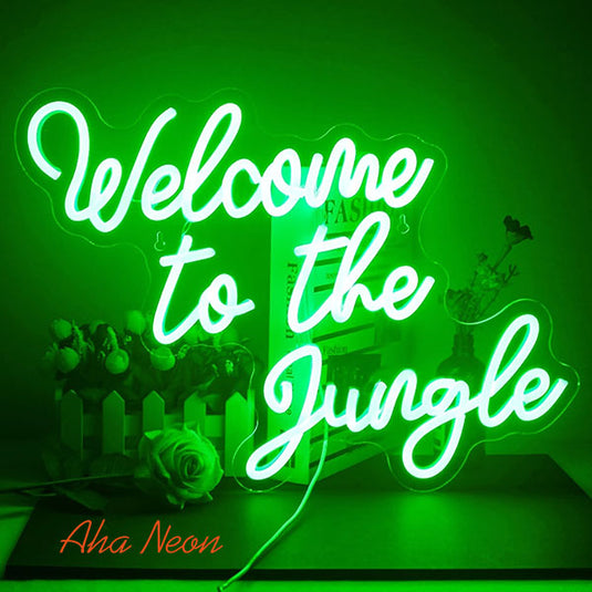 Welcome to the Jungle Neon Sign - 2