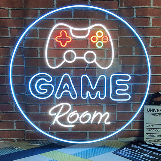 Game Room Neon Wall Art -1