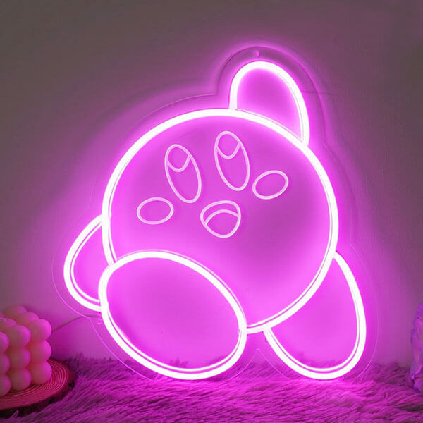Load image into Gallery viewer, Kirby Neon Wall Art - 1
