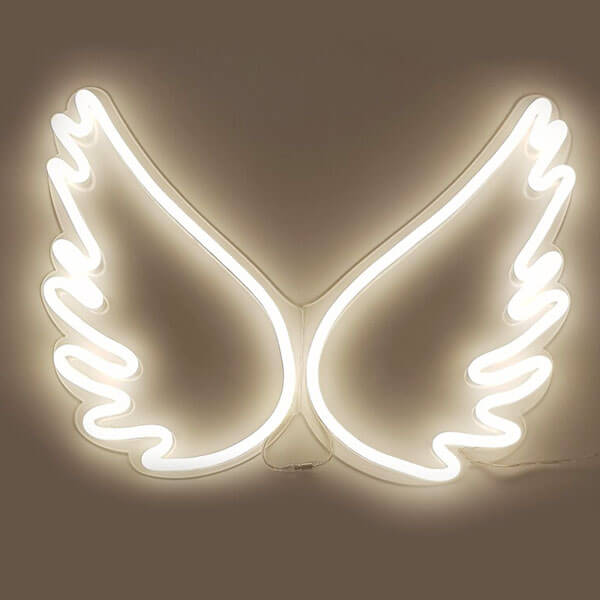 Load image into Gallery viewer, Wings Neon Wall Art - 3
