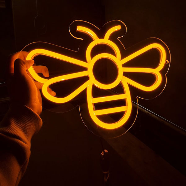 Load image into Gallery viewer, Bee Neon Light - 1
