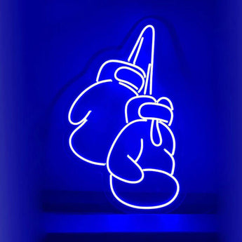 Boxing Gloves Neon Light Sign - Aha Neon®