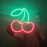 Cherry Neon Wall Art - Aha Neon®