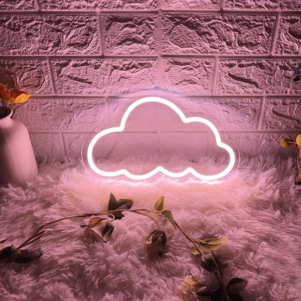 Load image into Gallery viewer, Cloud Neon Wall Art - 1
