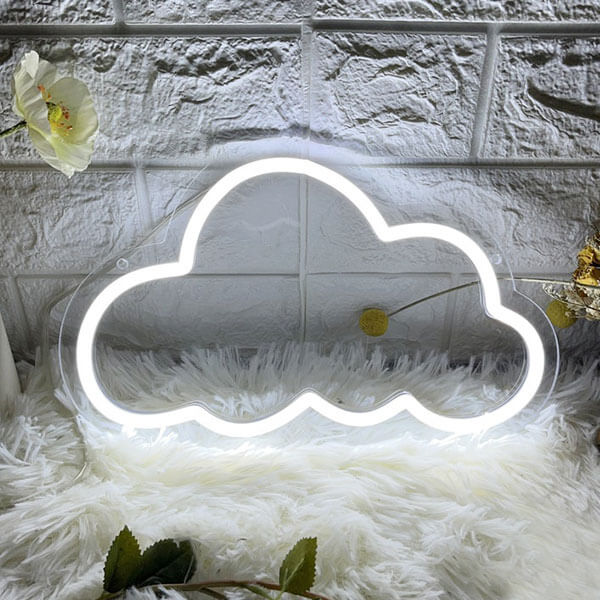 Load image into Gallery viewer, Cloud Neon Wall Art - 2
