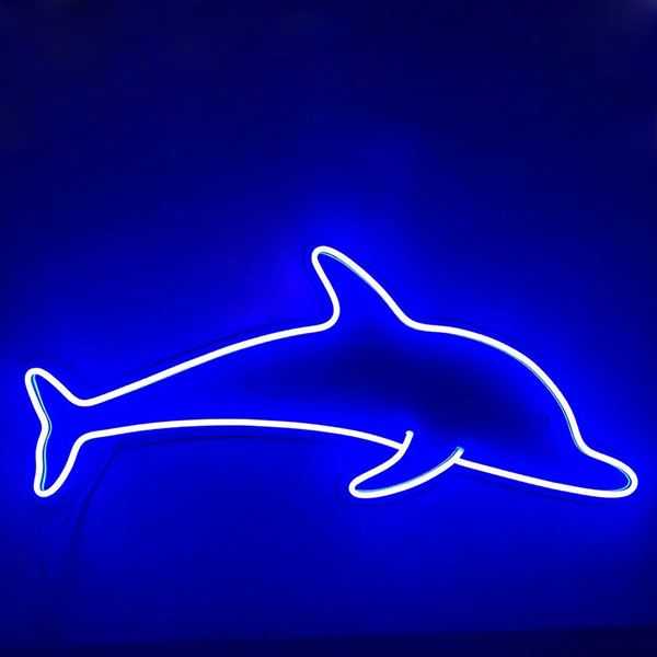 Dolphin LED Light Sign | Aha Neon