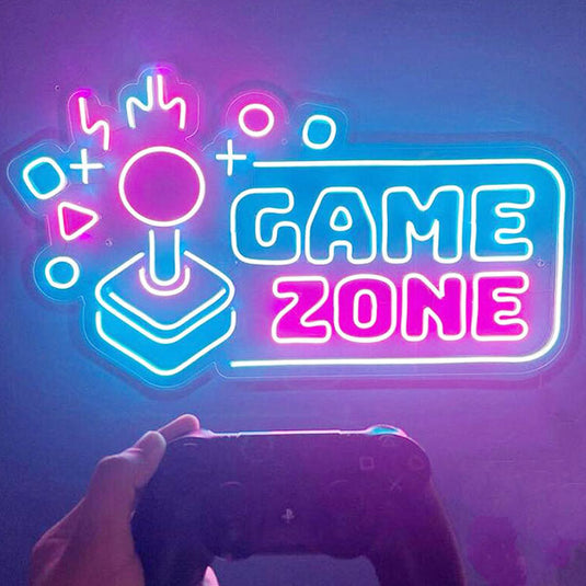 Game Zone Neon Sign - 1