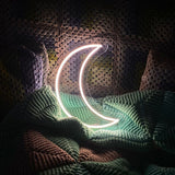 Moon Neon Wall Art - Aha Neon®