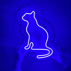 Neon Sign - Cat - 1