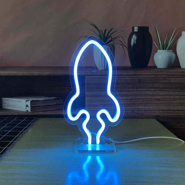 Load image into Gallery viewer, Rocket Desk Lamp - 1

