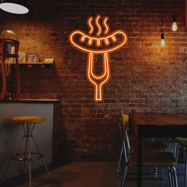 Load image into Gallery viewer, Sausage LED Neon Sign - 1
