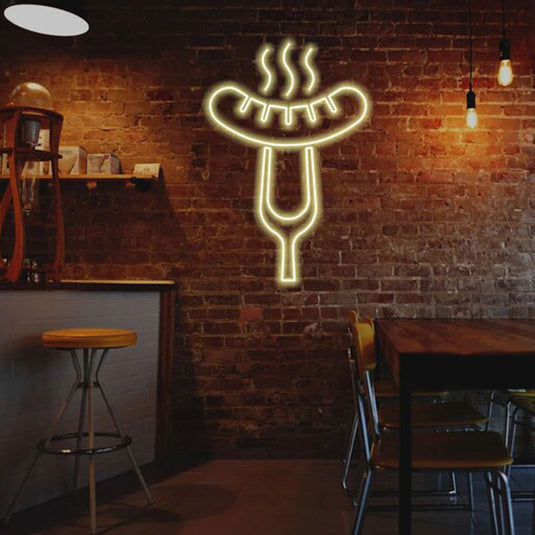 Sausage LED Neon Sign - 2