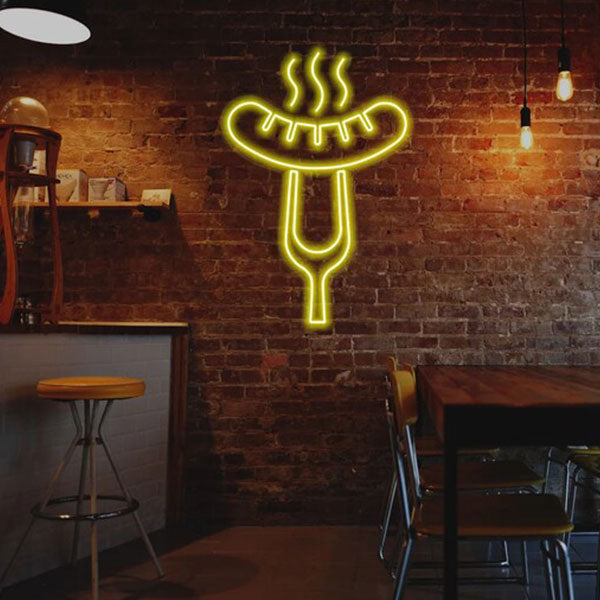 Load image into Gallery viewer, Sausage LED Neon Sign - 3
