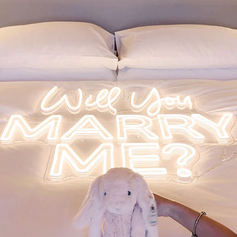 Will You Merry Me Neon Light - Aha Neon®