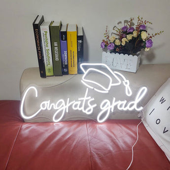 Congrats Grade Neon Light Sign - Aha Neon®