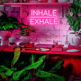 Inhale Exhale Gym LED Light | Aha Neon