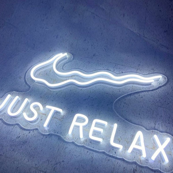 Load image into Gallery viewer, Just Relax Neon Wall Sign - 2
