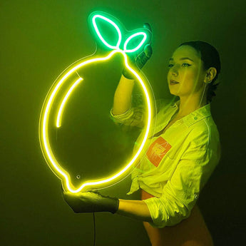 Lemon Neon Sign - Aha Neon®