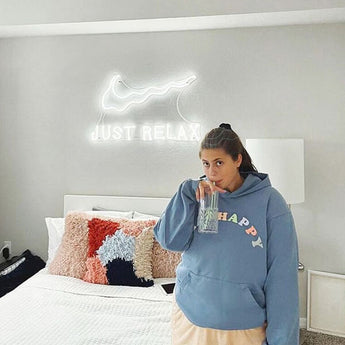 Just Relax Neon Wall Sign - Aha Neon®