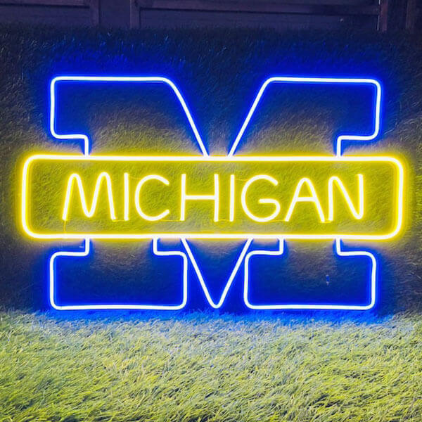 Load image into Gallery viewer, Michigan Neon Sign - 1
